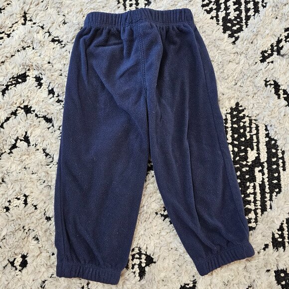 Carter's Baby Boy 2 Piece Long Sleeve Fleece Zipper Hoodie Pants Set 12M - Picture 6 of 6